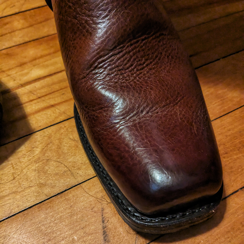 frye harness 15r toebox